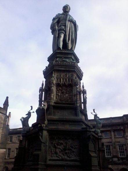 Sir Walter Scott - they love this guy here!