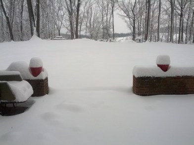 Apparently, it was a White St. Patrick's Day back in Virginia as well! 